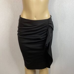 New York & Company Women’s Black Cityknit Luxe pencil Skirt. Size 4. NWT.